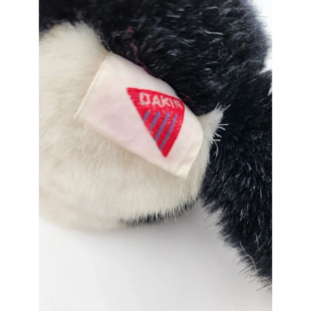 Vintage 1988 Dakin Classique Siberian Husky Dog Plush Blue Eyes 11